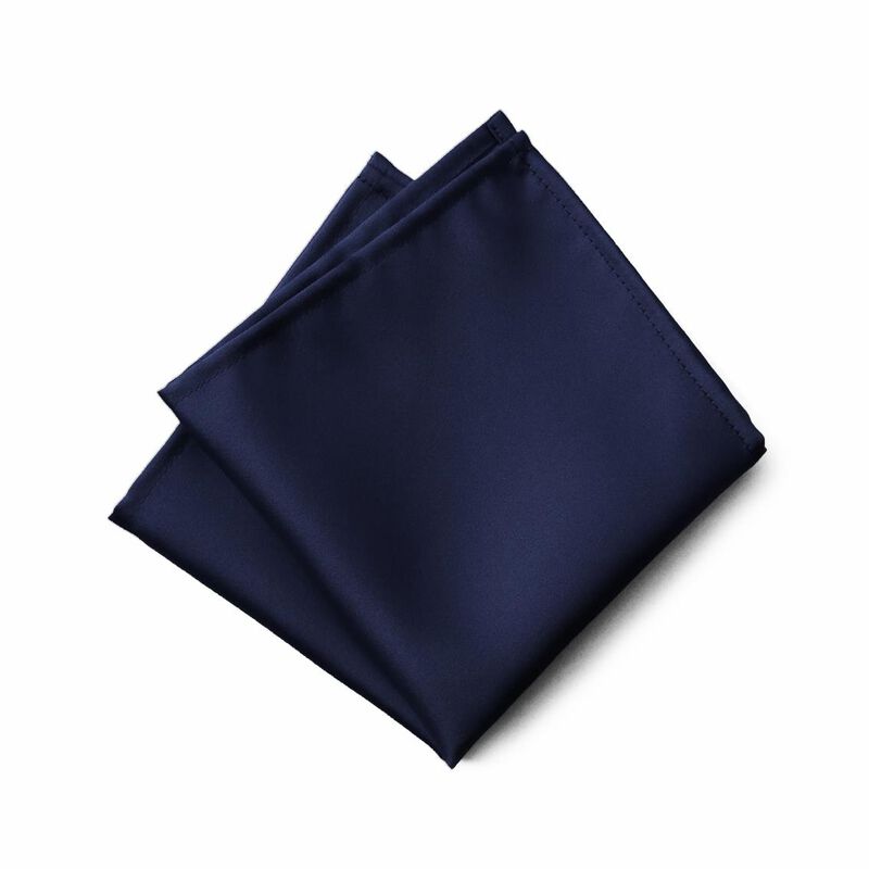 Fellini Italian Satin Pocket Square image number 3