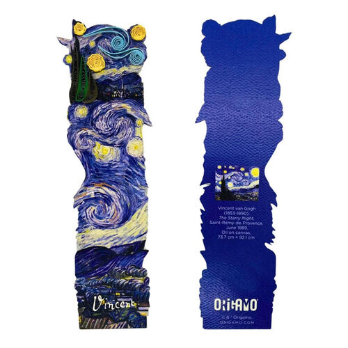 Origamo Bookmark The Artists Collection - Van Gogh Starry Night