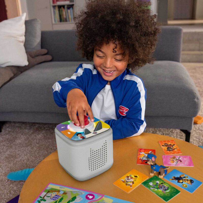 tonies Toniebox 2 - Moon Grey Play Set - PAW Patrol Chase image number 1