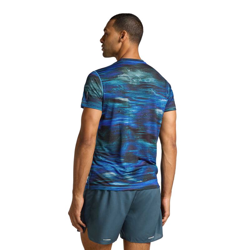 Icebreaker M Merino Blend 125 Cool-Lite Speed SS Tee Fusion AOP image number 1