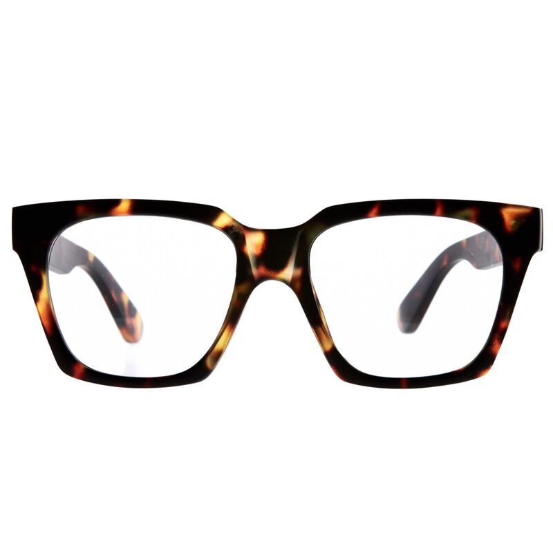Daily Eyewear 10am - Brown Tort Reading Glasses image number 1