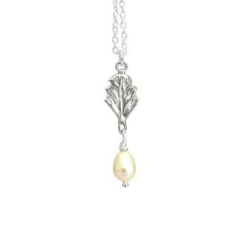 Lilygriffin Jewellery Sea Plume Necklace 45cm image number 0