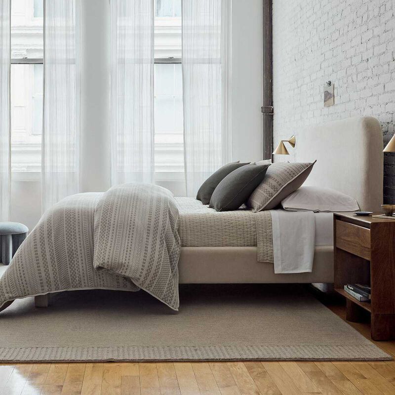 West Elm Kirra Textured Standard Pillow Case image number 2