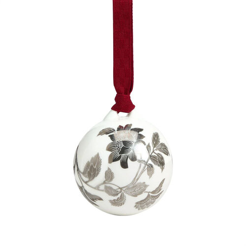 Wedgwood Christmas Ornament Tonquin Silver No 1