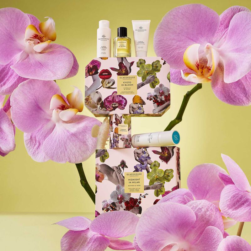 Glasshouse Fragrances Mother's Day Kyoto In Bloom Fragrance Gift Set image number 3