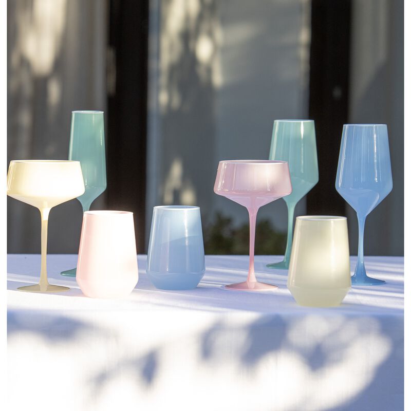 Ladelle Chelsea Sky Coupe Glass Set Of 4 image number 1