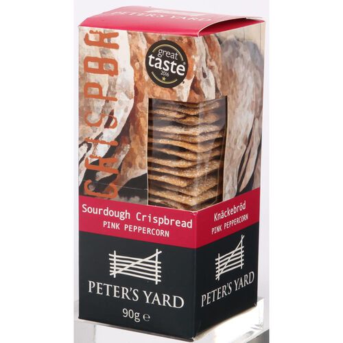 Peter's Yard Sourdough crispbread - Pink Peppercorn