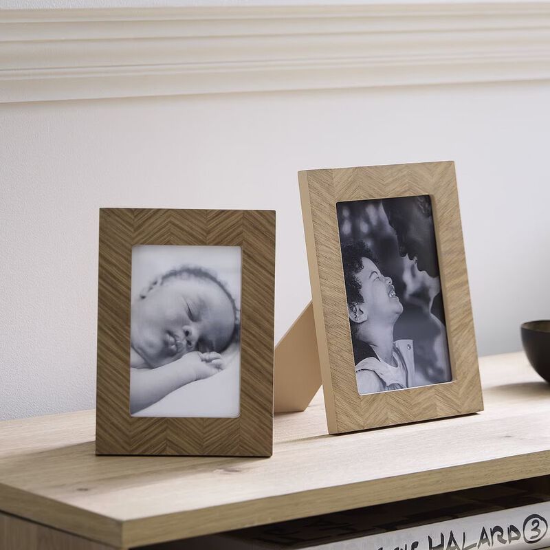 West Elm Georgia Graphic Wood Tabletop Frame image number 2