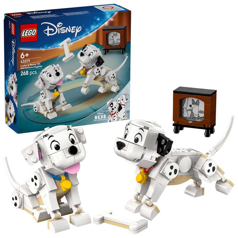 LEGO Disney Classic Lucky & Penny 101 Dalmatians Puppies image number 0