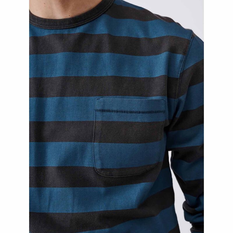 Aubin Henry L/S Stripe T-Shirt image number 2