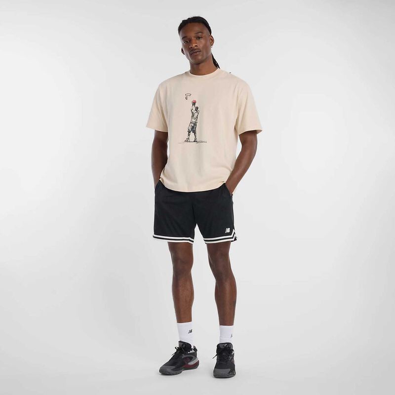 New Balance Hoops Player Graphic T-Shirt image number 3