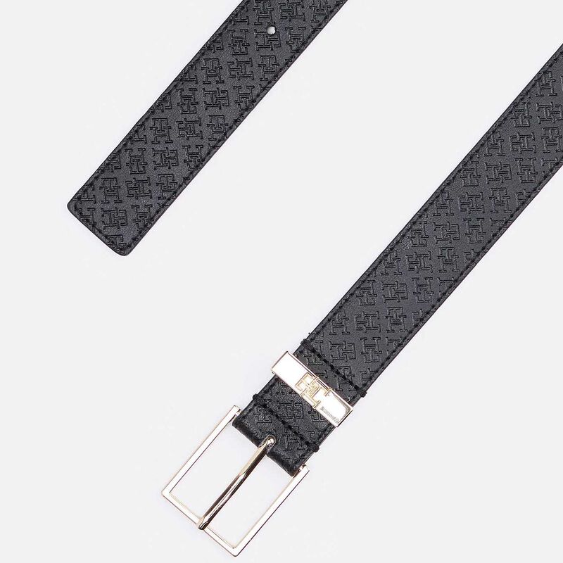 Tommy Hilfiger TH Monogram Leather Belt 3.0 image number 1