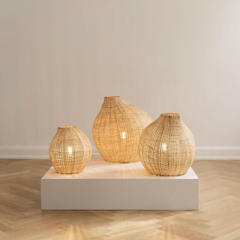 Sika Lighting Figura Table/Floor Lamp Large - Natural image number 2