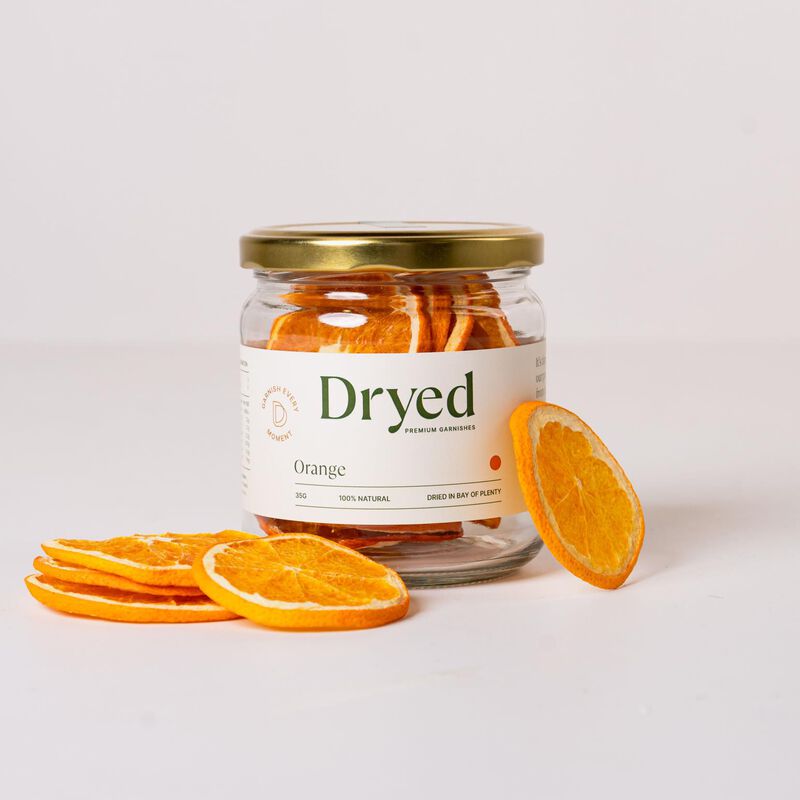 Dryed Premium Garnishes 35g Jar Orange image number 1