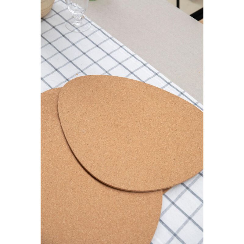 Mikasa Pebble Placemat Set Of 4 Cork 38x30cm image number 2