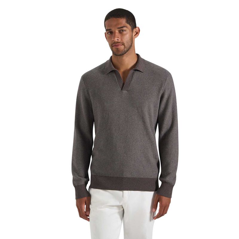 M.J. Bale Cope Long Sleeve Polo image number 0