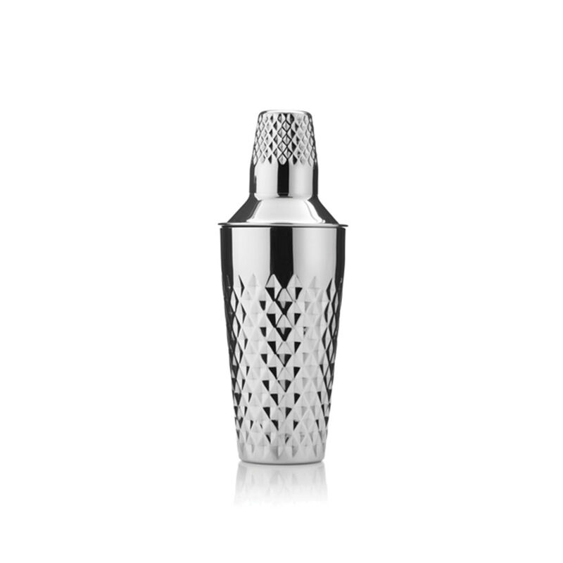 Viski Admiral™ Stainless Steel Faceted Cocktail Shaker image number 0
