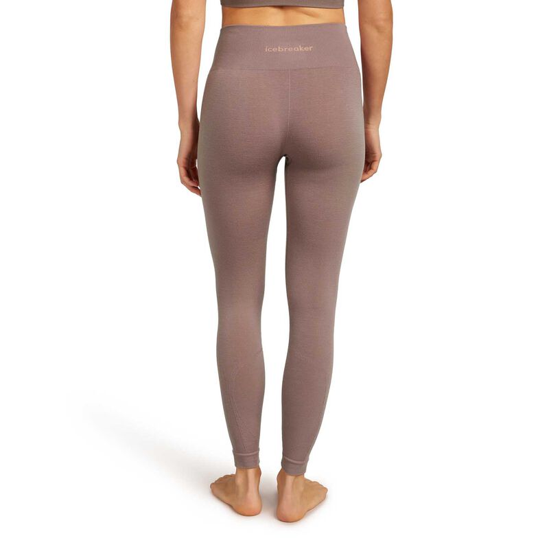Icebreaker Womens Merino Seamless Active 25in Tights image number 5