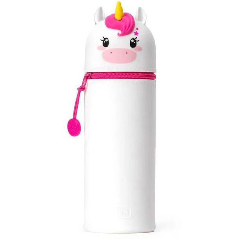 Legami Kawaii 2-In-1 Soft Silicone Unicorn Pencil Case image number 0