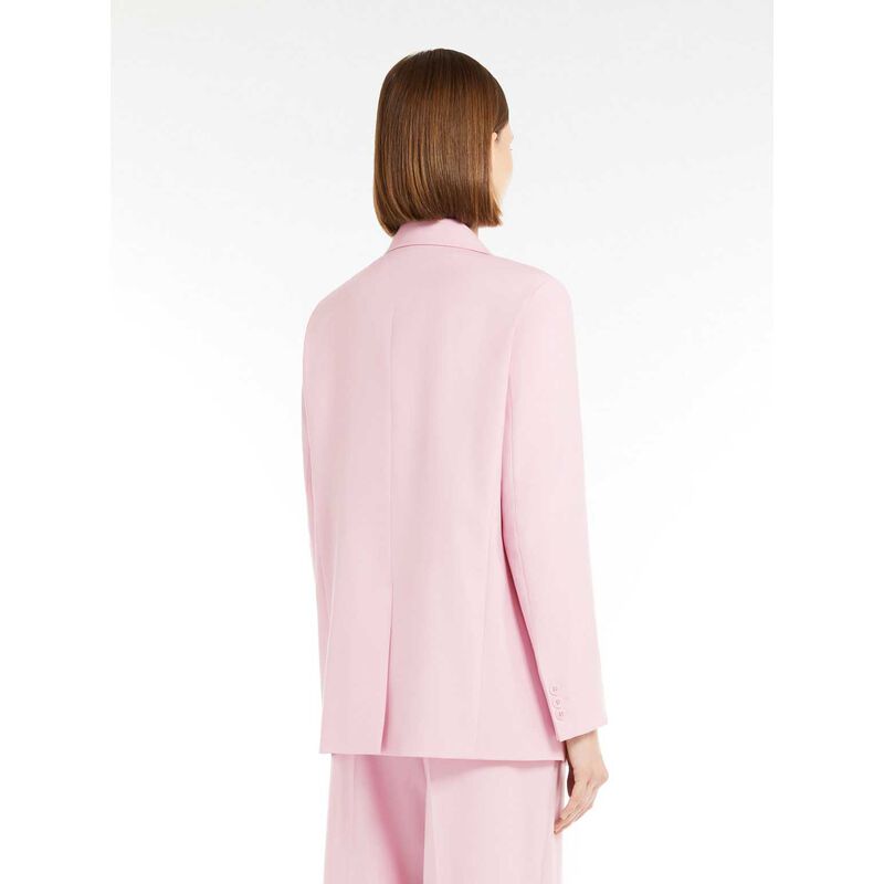 Weekend Max Mara Materia Single-Breasted Wool-Blend Canvas Blazer image number 1