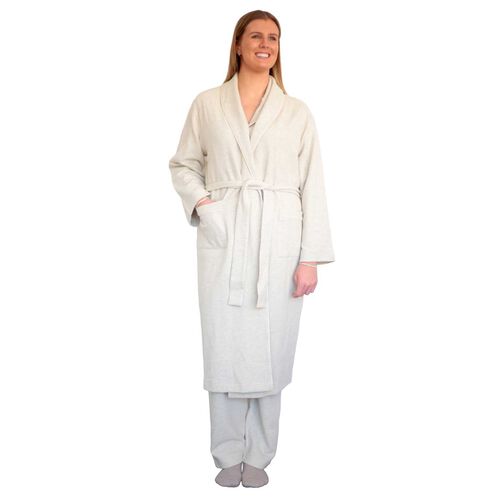 MM Linen Ecru Willow Robe