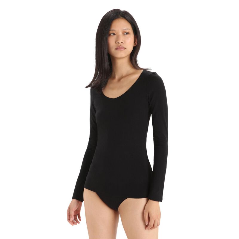 Icebreaker Womens Siren LS Sweetheart image number 0