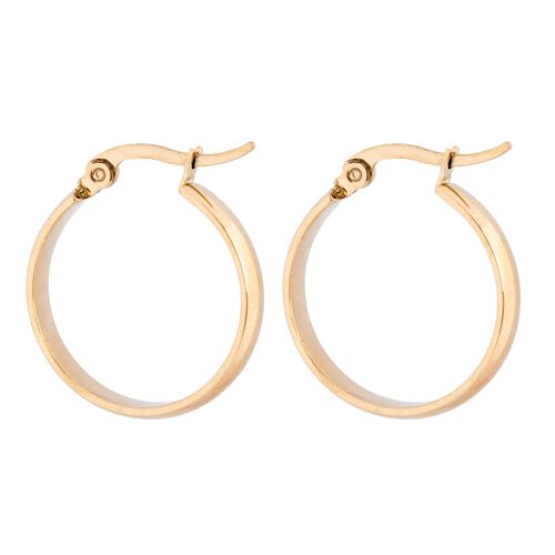 Charm Gold Reg Hoop