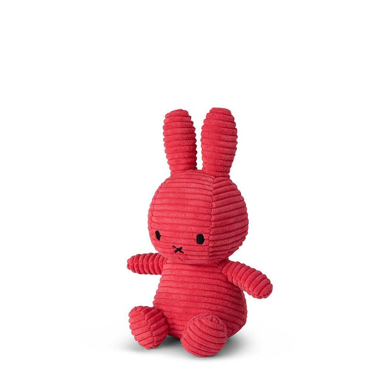 Miffy Plush Miffy Eco Corduroy Fuchsia 23 cm image number 1