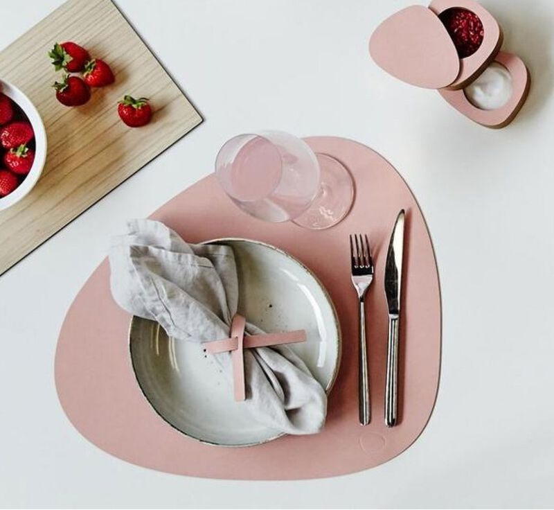 LIND DNA Tablemat Curve Nupo - Rose image number 3