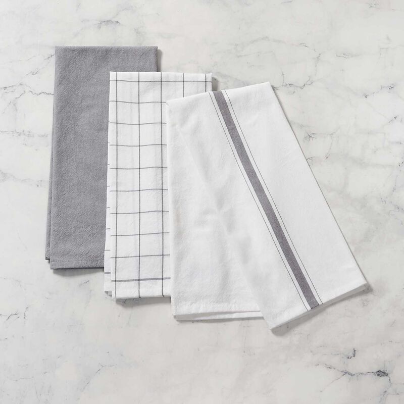 Le Creuset Kitchen Towel Set of 3 - Charbon image number 1