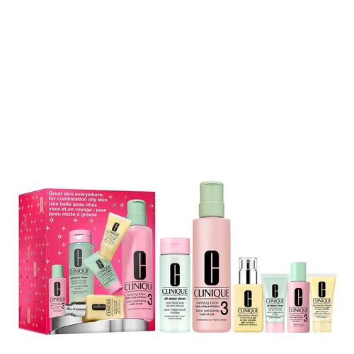 Clinique Great Skin Everywhere: Oily Combination Christmas Gift Set