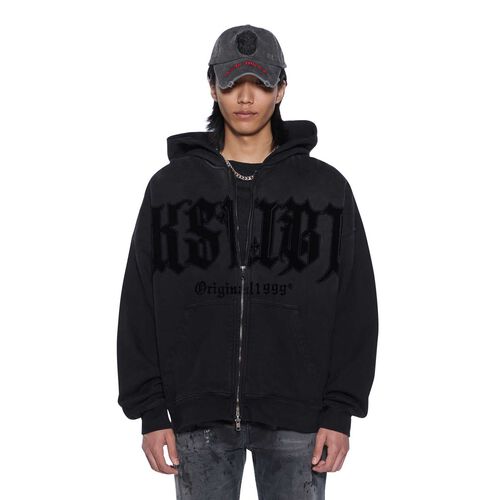 Ksubi Kstudio Ekcess Hoodie Black Fade
