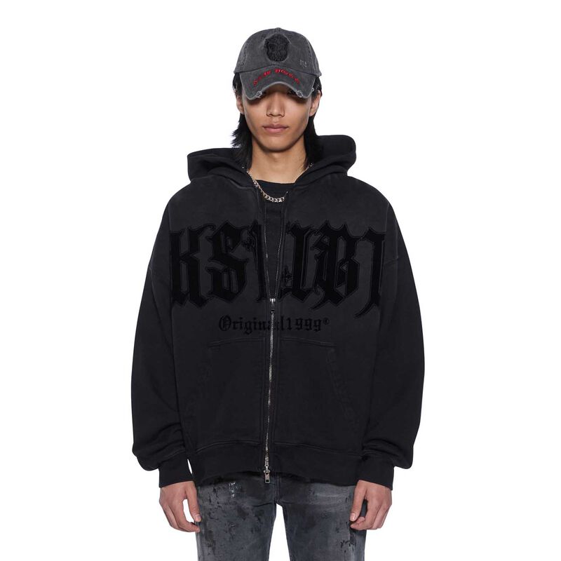 Ksubi Kstudio Ekcess Hoodie Black Fade image number 0