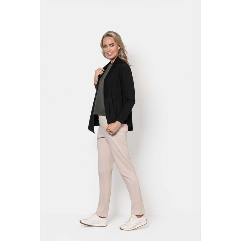 B Essentials by Ballantynes Rib Trim Cardi image number 3