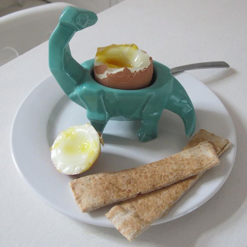 House Of Disaster Origami Turquoise Egg Cup image number 2