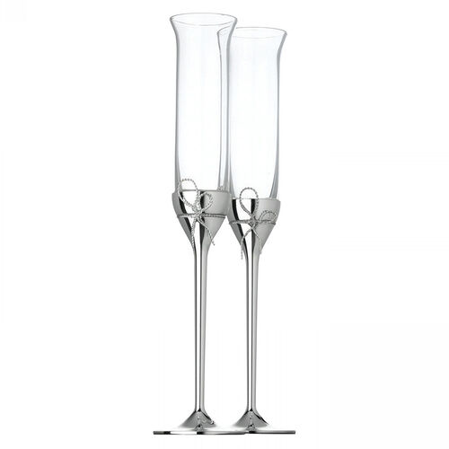 Vera Wang Love Knots Toasting Flutes Pair