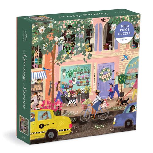 Galison Joy Laforme Spring Street 1000 Piece Jigsaw Puzzle