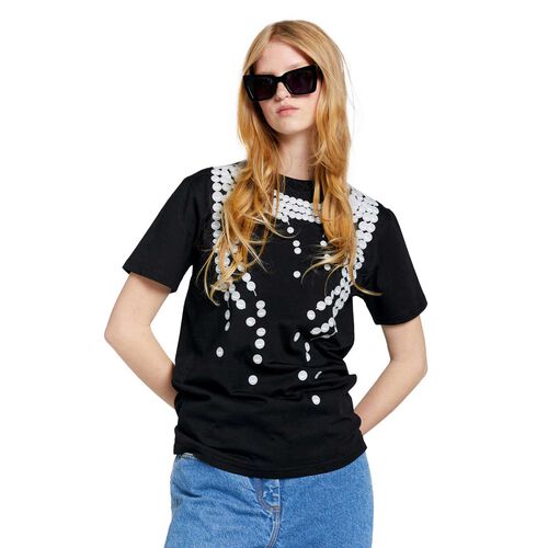 Karen Walker Broken Pearls Organic Cotton T-Shirt
