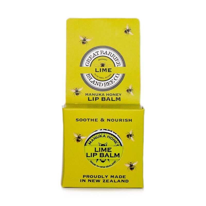 Great Barrier Island Bee Co Hibiscus & Lime Soothing Lip Balm 15g image number 1