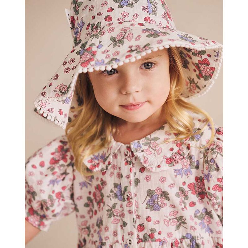 Huxbaby Stawberry Garden Sunhat image number 1