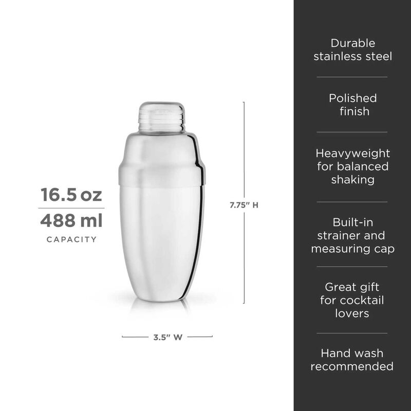 Viski Professional: Heavyweight Cocktail Shaker image number 2