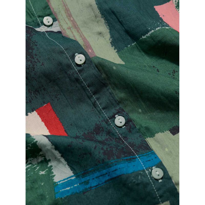 Seasalt Cornwall Larissa Shirt Aerial Field Coppice image number 3