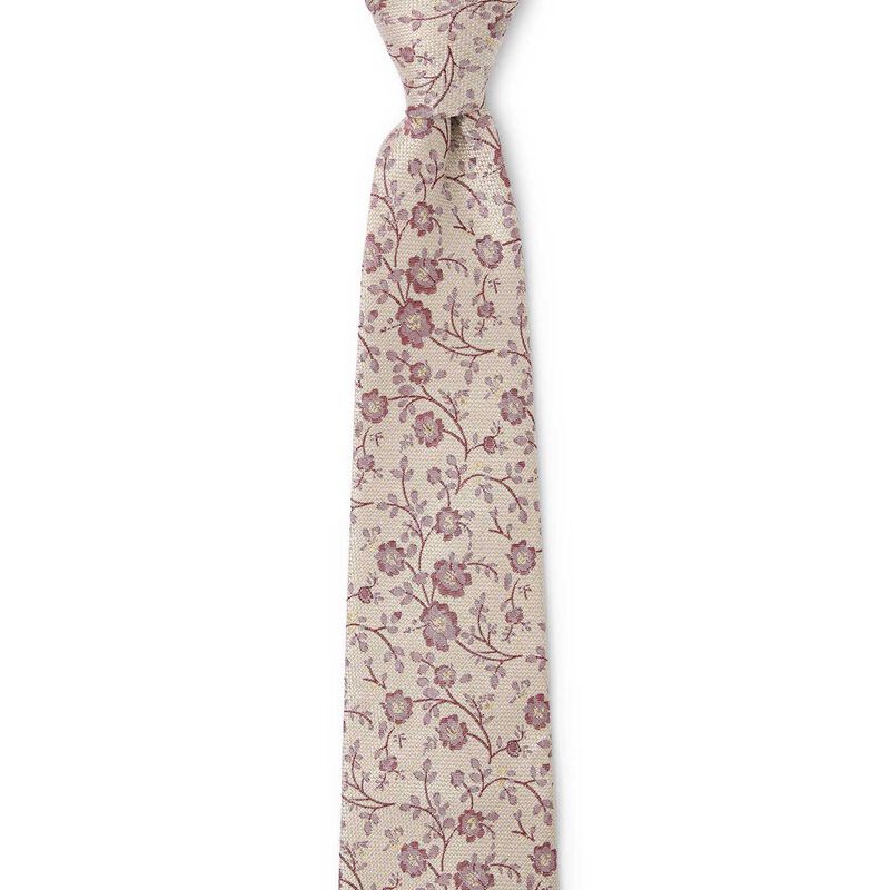 Cambridge Blossoms 7.5cm Tie image number 2