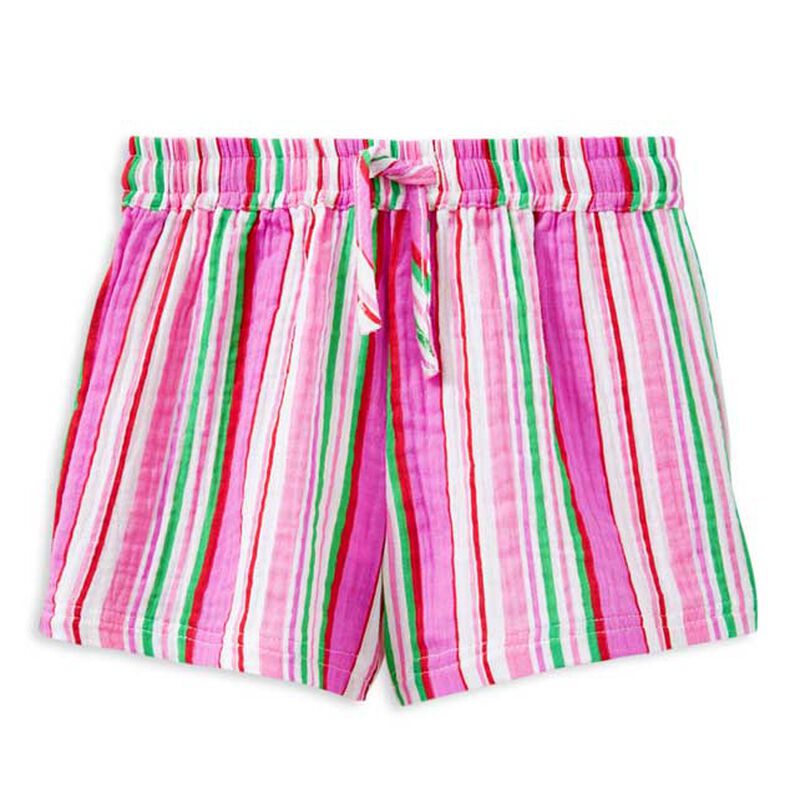 Milky Crinkle Stripe Short 00-1Y image number 0