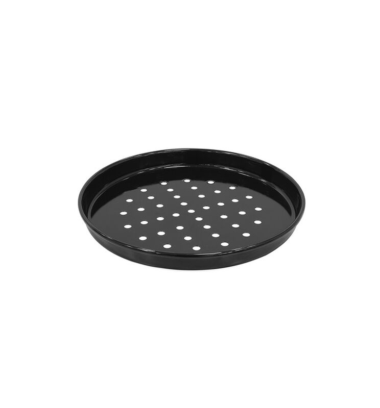 Di Antonio Pizza Pan Enamel On Carbon Steel Black 305mm image number 0