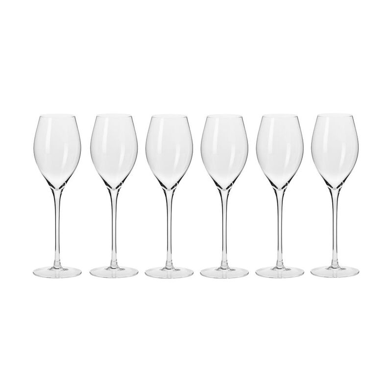 Krosno Harmony Prosecco Glass 280ml 6Pc Gift Boxed image number 0