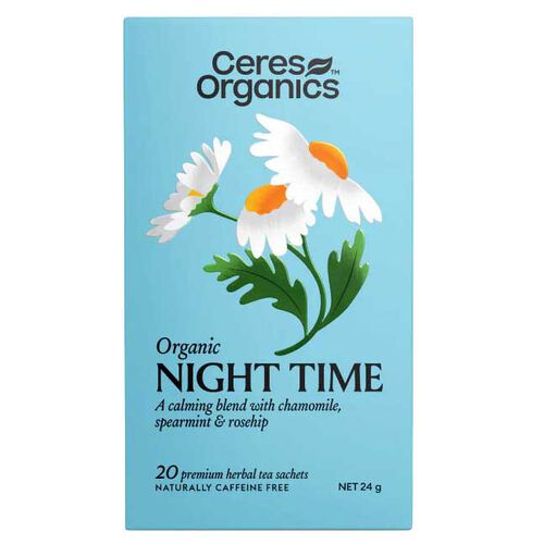 Ceres Organics Night Time Tea 20 Sachets
