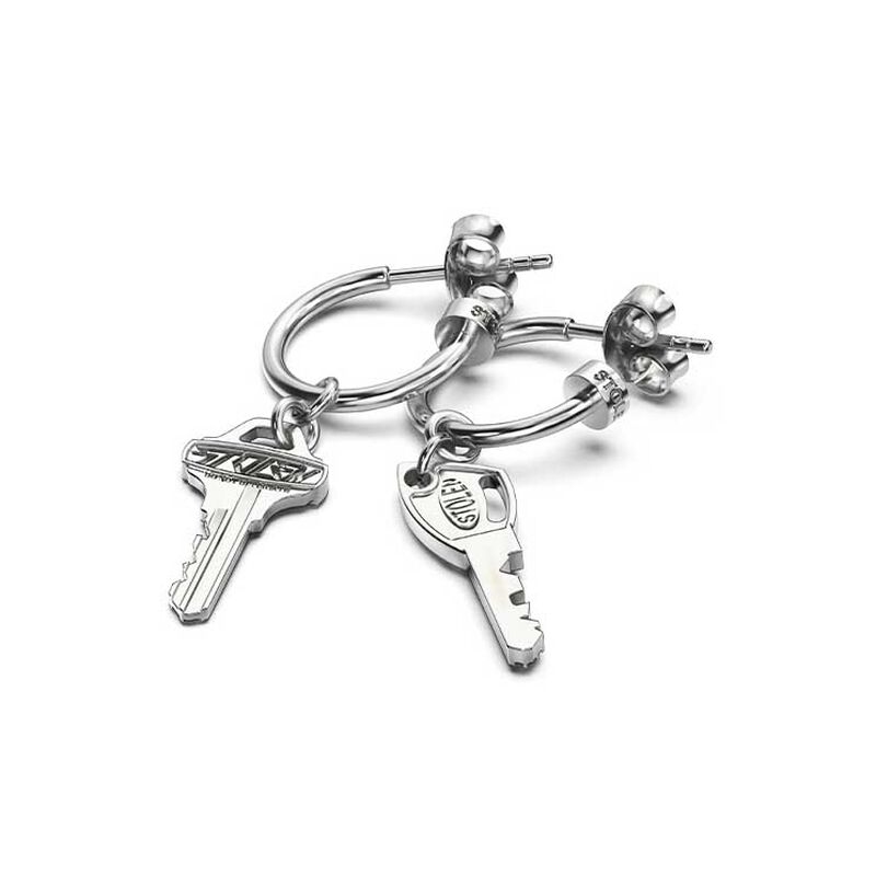 Stolen Girlfriends Club Master Key Anchor Earrings image number 2