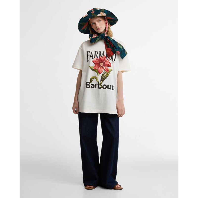 Barbour x FARM Rio Wild Flower T-Shirt image number 3
