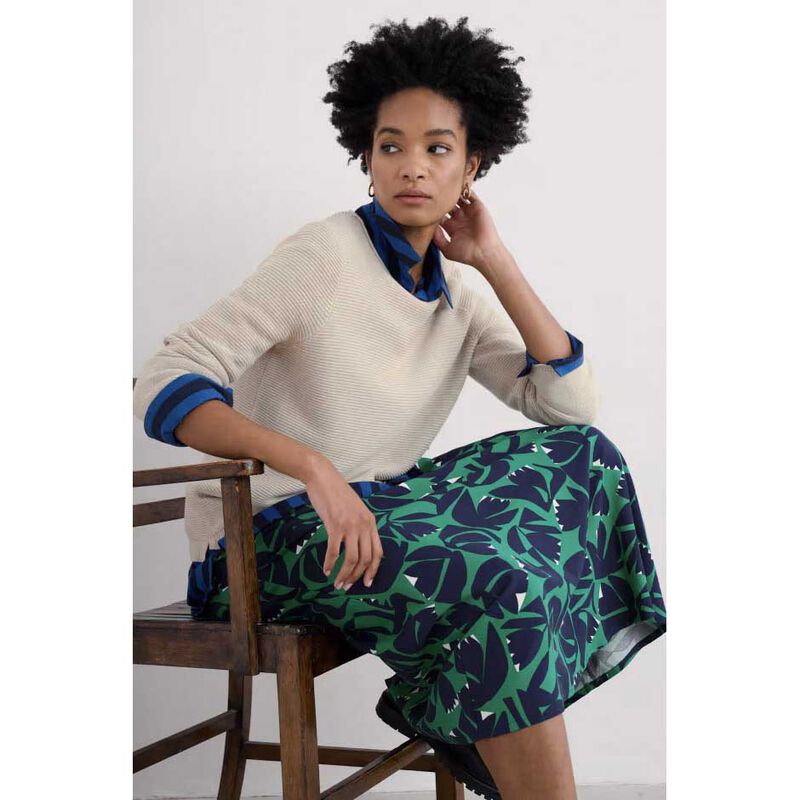 Seasalt Cornwall Makers Jumper Limestone image number 3